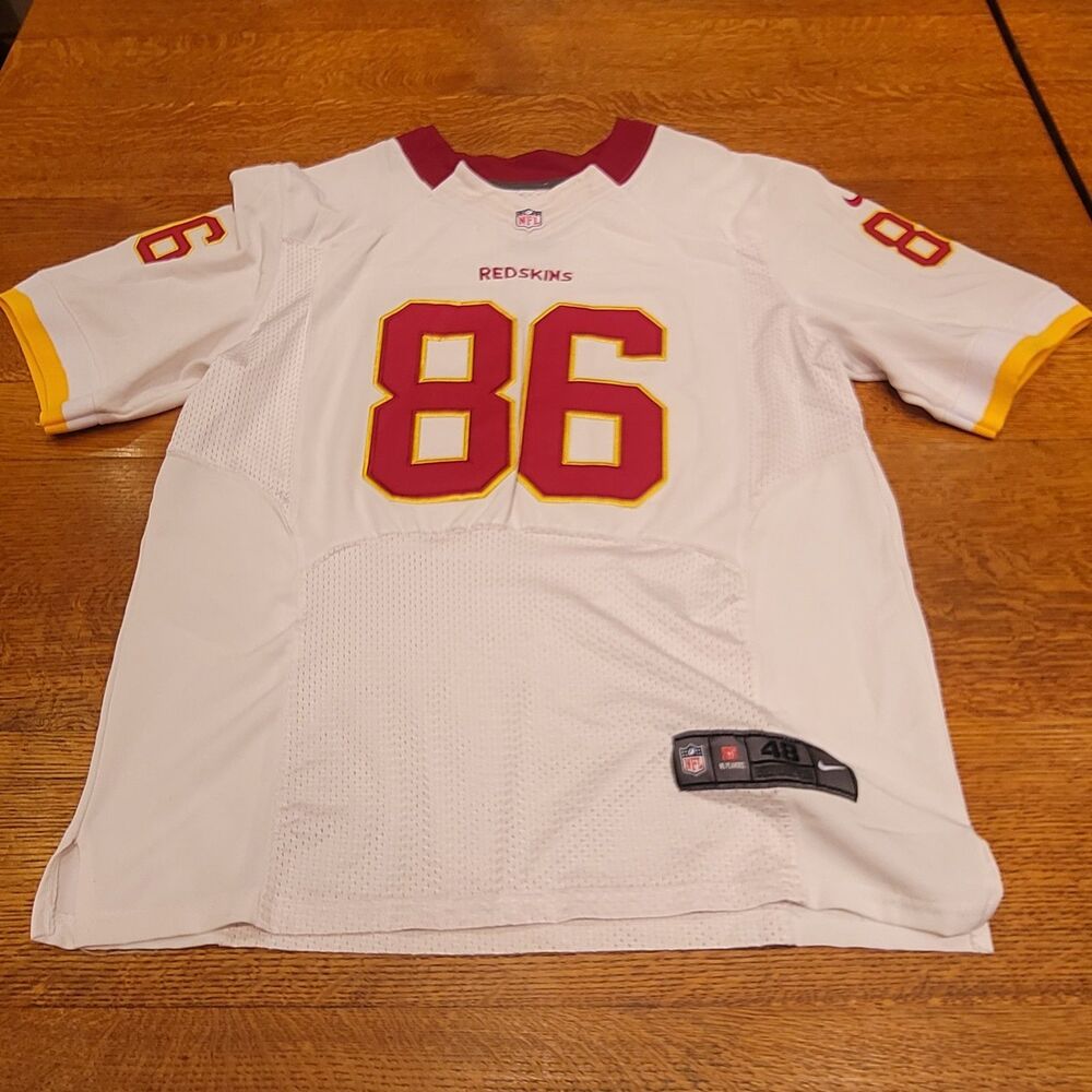 Nike Authentic Jordan Reed #86 Washington Redskins DRY FIT Jersey Size 48
